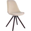 Mville Lankytojų kėdė Toulouse velvet round cappuccino