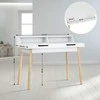 Mville Rašomasis stalas "Eaton" 110 cm