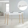 Mville Rašomasis stalas Porto 110 cm V2