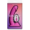 Ns novelties COLOURS Išlenktas vibruojantis 6 colių dildas rožinis
