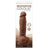 Ns novelties COLOURS PLEASURES VIBE 5 colių dildo rudos spalvos
