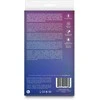 Ns novelties Violetinis 6 colių lenktas vibracinis dildas