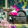 Outsunny 2-in-1 pastatoma paukščių girdykla, plastikinis paukščių vonios baseinėlis, šalčiui atspari paukščių vonelė, žiemai pritaikyta girdykla laukiniams paukščiams, vandens dubuo, girdykla sodui, terasai, balkonui, 50x50x72 cm, bronzinė