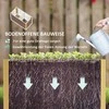 "Outsunny" 2 pakeliamų gėlynų rinkinys, atsparus oro sąlygoms, sodinimo lysvė, šalto rėmo sodo lysvė, sodinukas, sodinukų dėžutė iš cinkuoto plieno, gėlių dėžutė terasai ir sodui, 120 x 60 x 60 cm