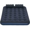 "Outsunny Airbed" dvivietis oro čiužinys su rankiniu siurbliu ir pagalve, mėlynas, 203x152x22cm