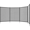 Outsunny Apsauginė tvorelė baseinui, tvenkiniui 365 x 126 cm - juoda