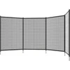 Outsunny Apsauginė tvorelė baseinui, tvenkiniui 365 x 126 cm - juoda