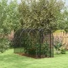 Outsunny Augalų apsaugos tinklas su užtrauktuku nuo vabzdžių ir kenkėjų 1,2 x 3,6 m