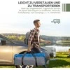 Outsunny 3,5 x 3,5 m pavėsinė su kabliukais, durimis, vandeniui atsparus, žiemai pritaikytas sodo paviljonas, vakarėlių palapinė, apsauga nuo saulės stovyklavimui, sodui, festivaliams, žalia