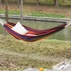 "Outsunny Hammock" lauko medvilninis krepšys 150 kg talpos, įvairiaspalvis 290x150 cm