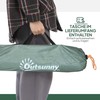 Outsunny kupolinė palapinė 2 asmenims, lengva, stabili, su durimis ir langu, krepšiu, kabliu, skirta kempingui, kelionėms, žygiams ir sodui