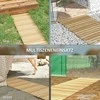 Outsunny Medinis sodo takelis 120 cm