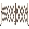 Outsunny Metalinė sodo tvorelė, aliuminis žirklinis barjeras, ištraukiamas 52-405cm