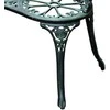 Outsunny Metalinis sodo suoliukas 2-vietis 100 x 54 x 78 cm