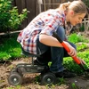 Mobilus pagalbinis sodo ravėjimo vežimėlis