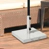 Outsunny Mobilus skėčių stovas 28 kg