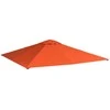 Outsunny Pakaitinis pavėsinės stogas, apsaugantis nuo saulės, pavėsinės danga iš poliesterio, oranžinė, 2,98 x 2,95 m