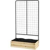 Outsunny Pakeliama lysvė su atrama vijokliniams augalams 80 x 38 x 145 cm