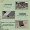 Lauko baldų komplektas Outsunny Prabangus sodo valgomojo baldų komplektas 6 asmenims, 6 kėdės, 1 stalas, atsparus oro sąlygoms, 175 x 92,5 x 73 cm