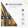 "Outsunny" rotango fotelis, rotango pintas fotelis su stora sėdynės pagalvėle, kiaušinio formos sodo fotelis, 120 kg keliamoji galia, skirtas terasai, sodui, pilkos spalvos