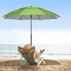 "Outsunny" skėtis, Ø185 cm paplūdimio skėtis su apsauga nuo UV spindulių, turgaus skėtis su dvigubu stogu, 8 strypai, sodo skėtis su krepšiu, skirtas sodui, balkonui, plienas, žalias