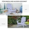 Outsunny Sodo kėdė su puodelio laikikliu iš medžio masyvo - pilka 72,5 x 97 x 93 cm