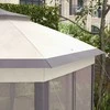 Outsunny Sodo pavėsinė 4 x 4 m su transportavimo krepšiu - smėlio spalvos