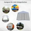 Outsunny Sodo paviljonas, pavėsinė su tinkleliu nuo uodų - pilka 3 x 3 m