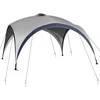 Outsunny Sodo paviljonas, sodo palapinė nuo saulės apsauga - kreminė balta + mėlyna 4 x 4 x 2,5 m