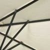 Outsunny Sodo skėtis su reguliuojamu pasvirimo kampu - kreminis 150 x 295 cm