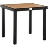 Outsunny Sodo stalas 4 asmenims, valgomojo stalas 80 x 80 x 74 cm
