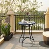"Outsunny®" sodo stalas, balkono stalas apvalus Ø60 x H71 cm