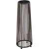 Outsunny Sodo šviestuvas, rotango saulės lempa, automatinis LED, 21,5 x 21,5 x 61 cm