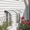 Outsunny Stogelis lauko durims 90 x 295 cm