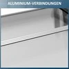 Outsunny Stogelis lauko durims 90 x 295 cm
