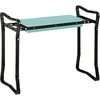Sulankstoma sodo taburetė, Pagalba klūpant iki 150 kg - Tamsiai žalia 58 x 28 x 49 cm
