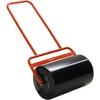 Outsunny vejos volas 50 cm pločio, sodo volas, užpildomas 38 l vandens / 62 kg smėlio, rankinis volas su U formos rankena, plieno vejos volas, raudonas
