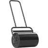 Durhand Outsunny vejos volas su U formos rankena, 32 cm skersmens, 38 l vandens / 62 kg smėlio talpa, metalinis, juodas, 57x32,5x107 cm