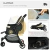 PawHut 2 in 1 vežimėlis šunims vežimėlis šunims su lietaus dangčiu sulankstomas šunims ir katėms iki 10 kg vežimėlis katėms su pagalvėlėmis tinkliniai langai durelės krepšys vežimėlis katėms vežimėlis vežimėlis chaki spalvos