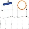 Pawhut 3 dalių šunų agility treniruočių rinkinys