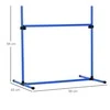Pawhut Agility kliūčių rinkinys, slalomo lazdos, šunų dresavimo rinkinys, 4 x kliūtys, 99x65x94cm