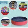 PawHut baseinas šunims XXL baseinas baseinas baseinas plastikas+medis Mėlyna Ø160xH30cm Vasaros pramogos