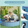 Pawhut Didelis baseinas šunims Ø140xH30 cm