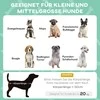 "PawHut" Pakeliama lova šunims su baldakimu, gultas gyvūnams augintiniams, lauko lova šunims su baldakimu, pralaidi orui, skirta mažiems ir vidutinio dydžio šunims Šviesiai pilka Oksfordas 76 x 61 x 69,5 cm