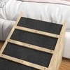 PawHut šunų rampa, neslidi naminių gyvūnėlių rampa automobiliui, įlipimo pagalba vidutinio dydžio šunims iki 20 kg, 90x40x45 cm