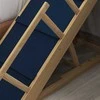 PawHut sulankstoma šunų rampa, naminių gyvūnų rampa su nuimamais turėklais, neslystanti pagalbinė priemonė įlipti augintiniams iki 40 kg, 85 x 40 x 78,5 cm, natūrali spalva | Aosom