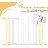 PawHut apsauginiai varteliai, laiptų varteliai, šunų varteliai, reguliuojami 75-96cm, automatinis užsidarymas