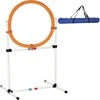 Pawhut Šunų šokinėjimo ringas agilitų treniruotėms 74,5x66x91cm