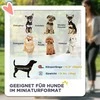 "PawHut" šunų vežimėlis 3 in 1 šunų vežimėlis sulankstoma šunų dėžė, sulankstomas transportavimo krepšys su puodelio laikikliu, šunų vežimėlis, kačių vežimėlis su 360° ratais kačių vežimėlis mini šunims iki 4kg, pilkos spalvos