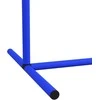 PawHut šunų dresūros įranga, Agility rinkinys šunims, 4 dalių kliūčių rinkinys vyresniems šunims, dresūros rinkinys su krepšiu, mėlyna/balta, 88 x 64 x 95 cm